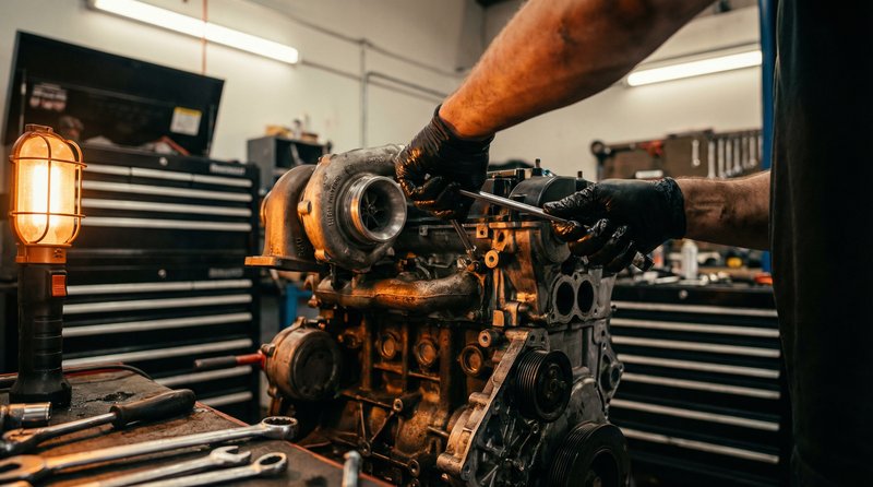 凡客影视修车视频教程：涡轮增压器拆装